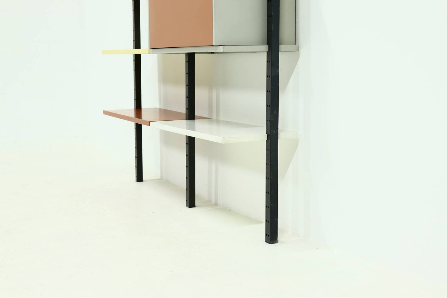 Rare Modular Wall Unit By Coen De Vries For Devo 1950s image 12