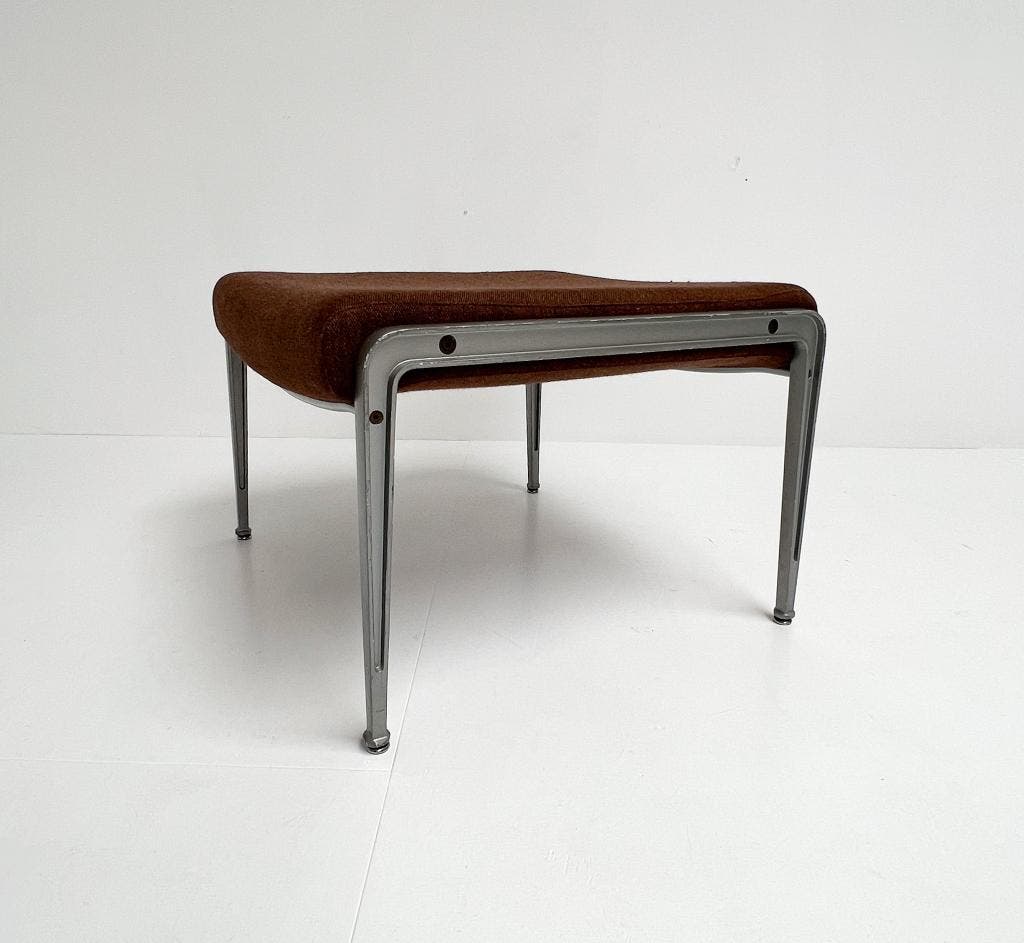 Fauteuil Met Voetenbank Toegeschreven Aan Gispen, 1960's image 16