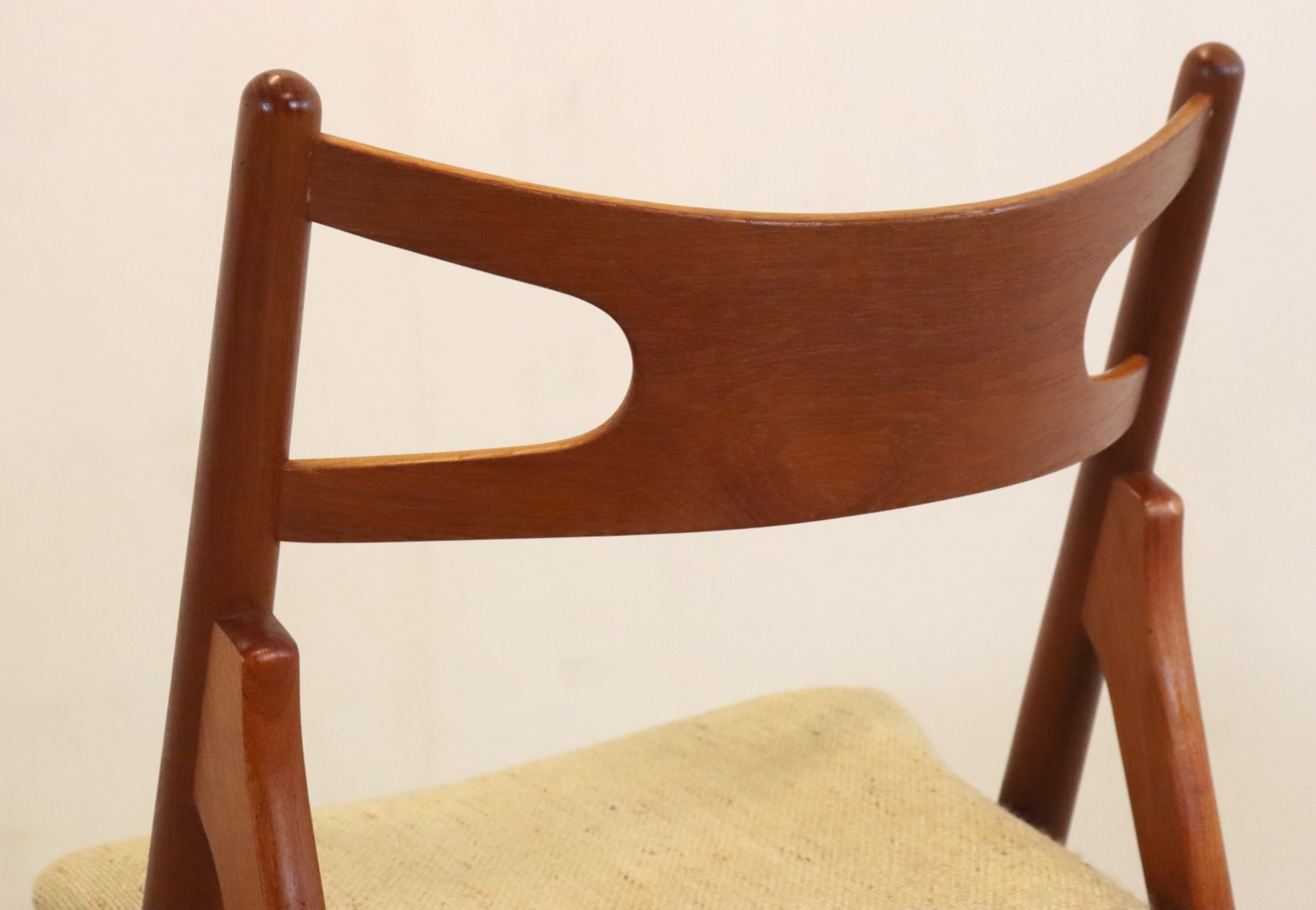 Set 6 Hans Wegner Carl Hansen Ch29 Stoelen Vintage Deens Sawbuck image 14