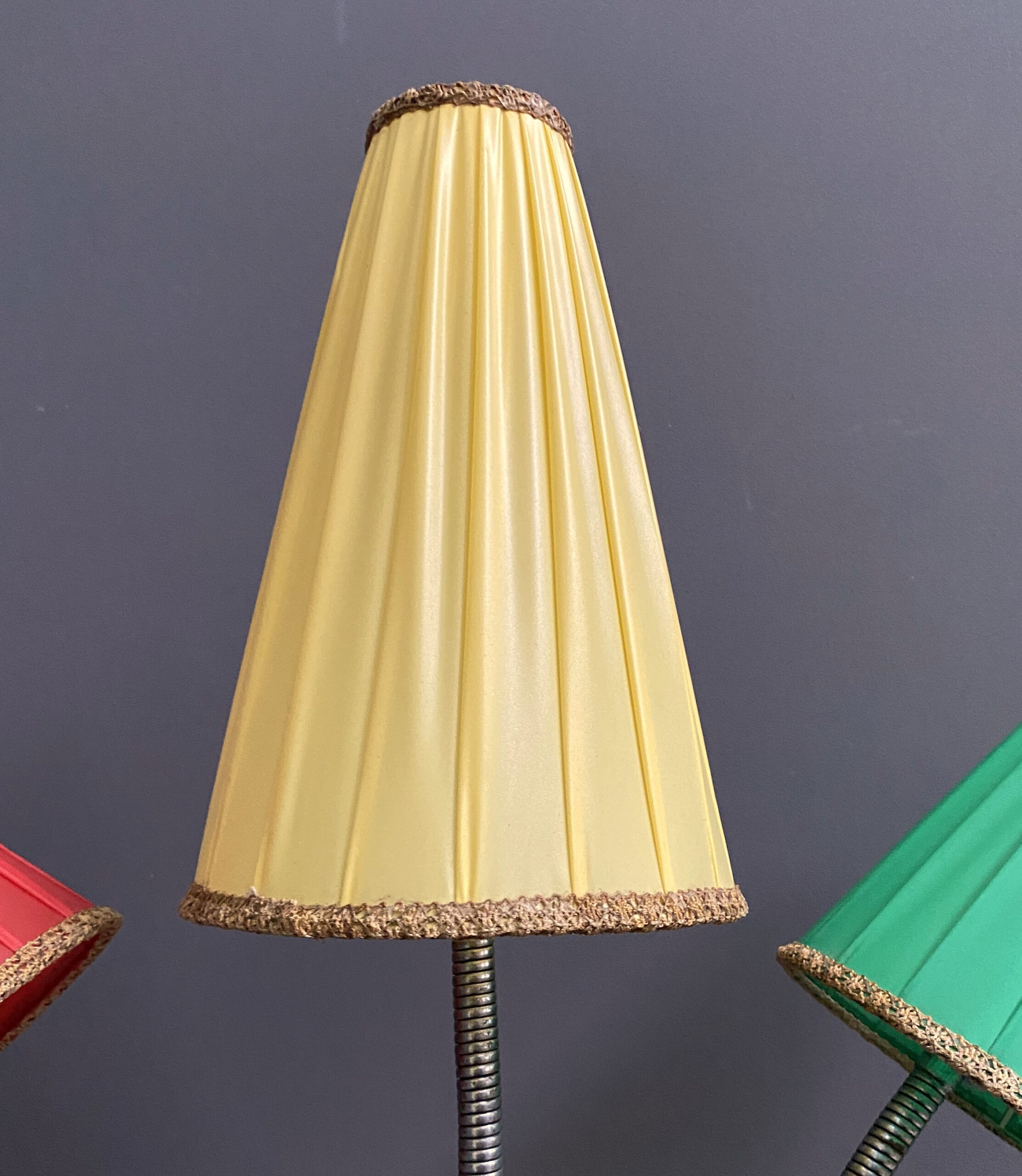 Lidokov Floor Lamp 3 Colorful Shades 1960S image 12