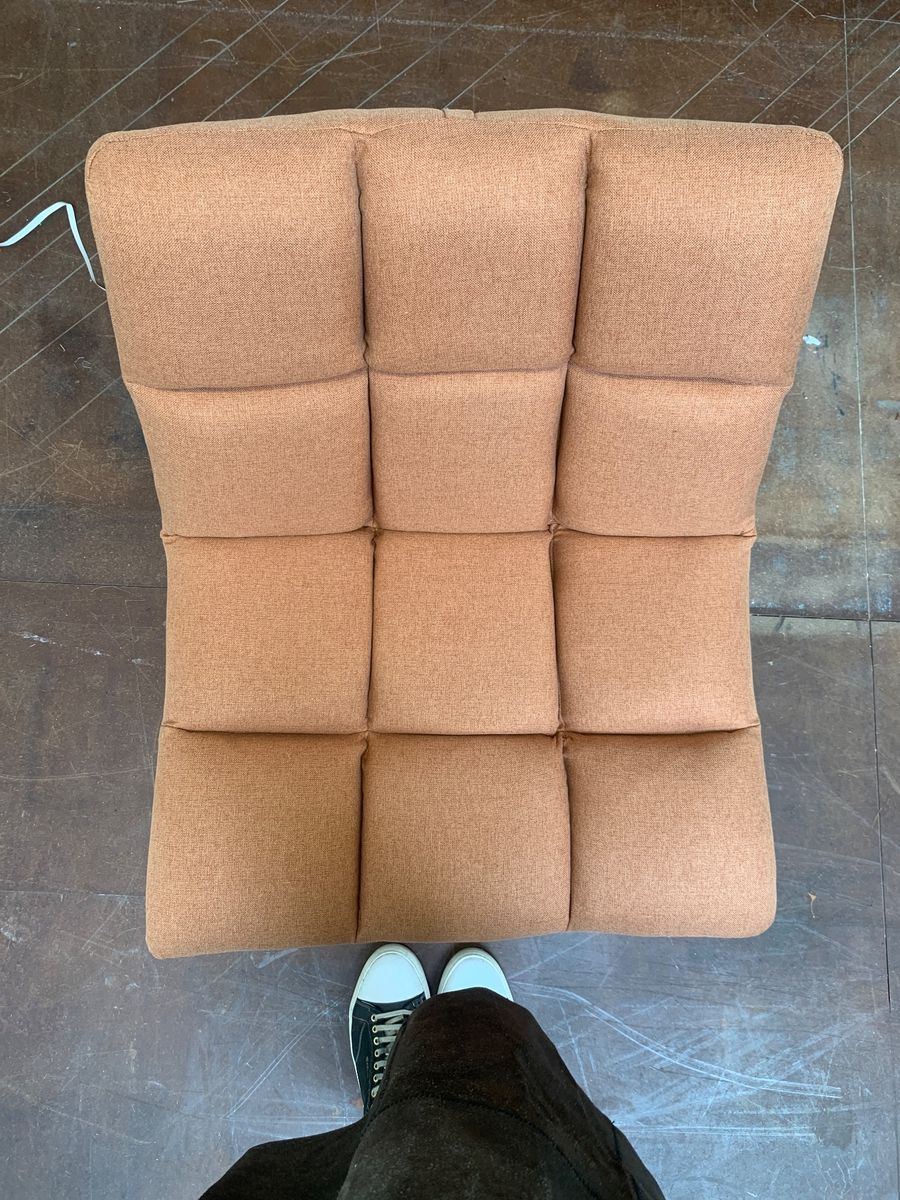 DUTCHBONE Fauteuil In Perzikoranje – Opnieuw Bekleed image 7