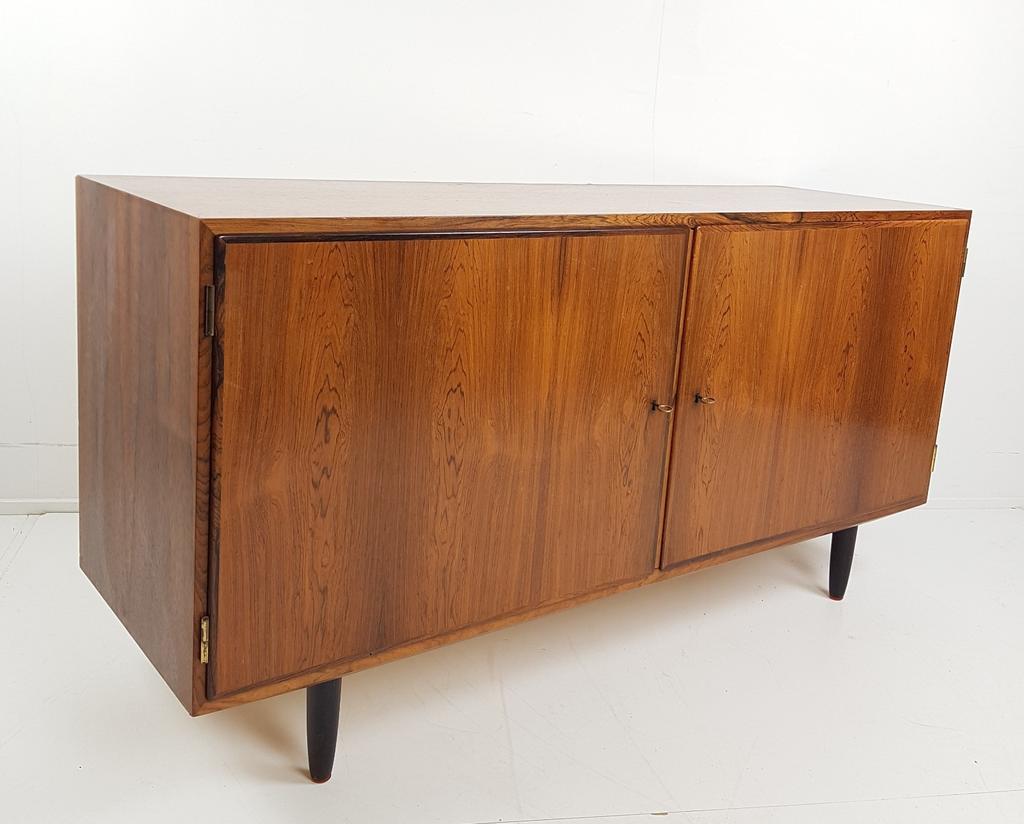 Vintage Deens Dressoir Palissander Hout Kast | Tv Kast image 13