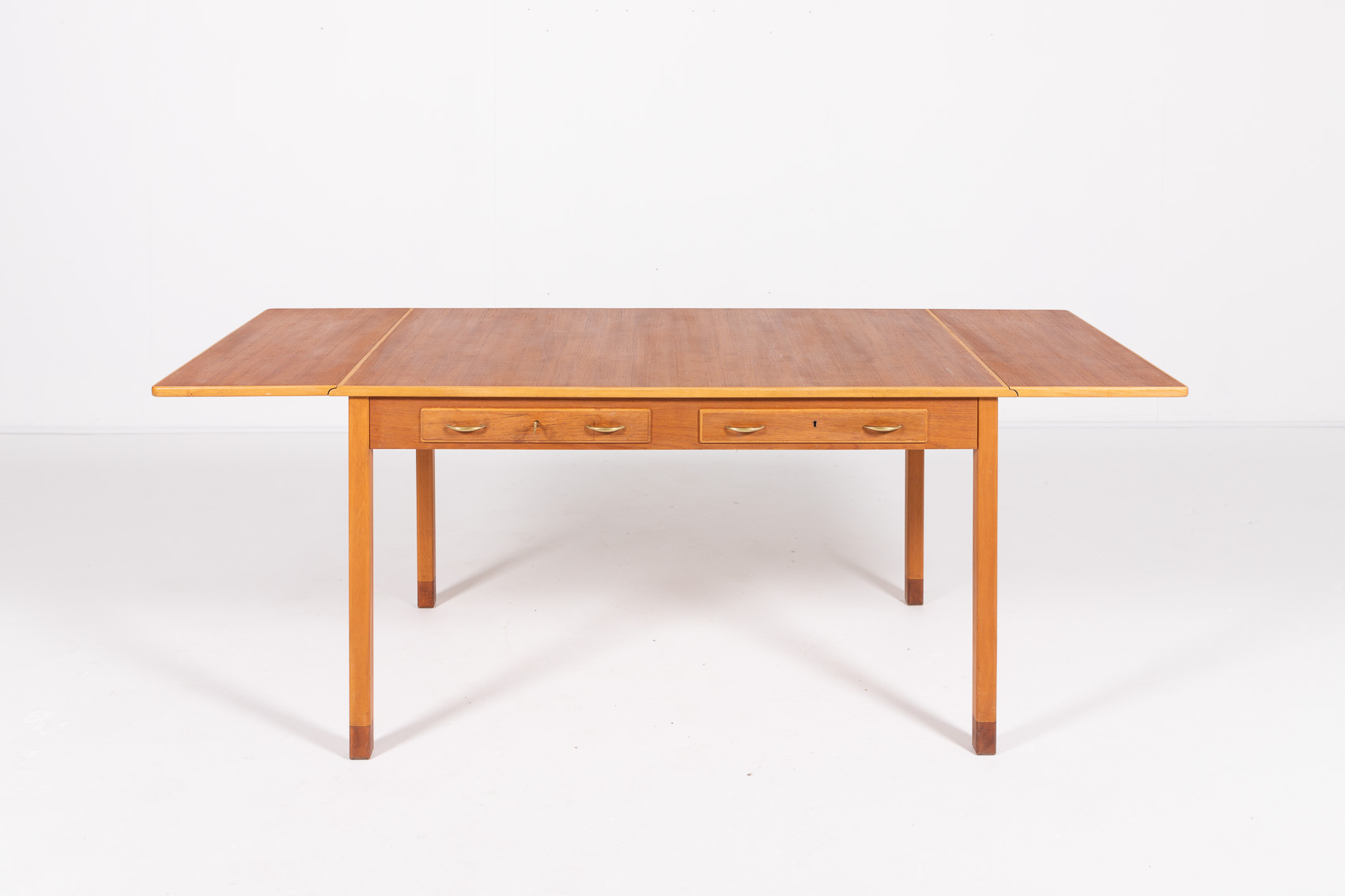 Mid-Century David Rosen Extendable Table From Nordiska Kompaniet, Sweden 1950’S image 3