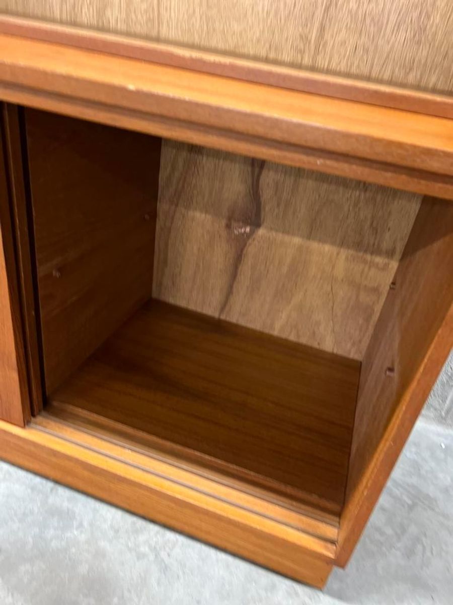 Vintage Hoge Boekenkast / Etagere / Vitrine image 8