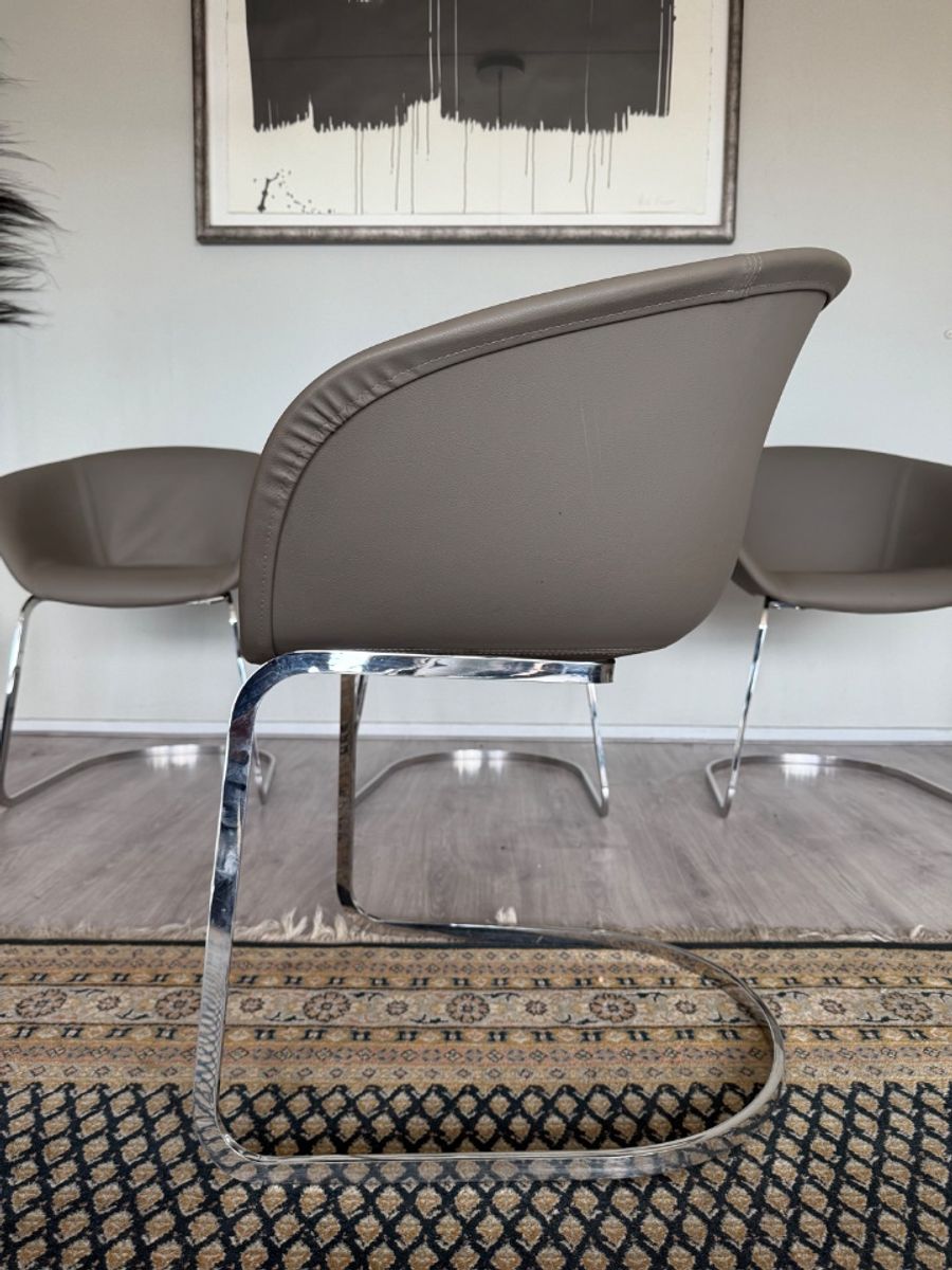 4x Arper Duna Chair Design By Lievore Altherr Molina, Ca2014 image 13