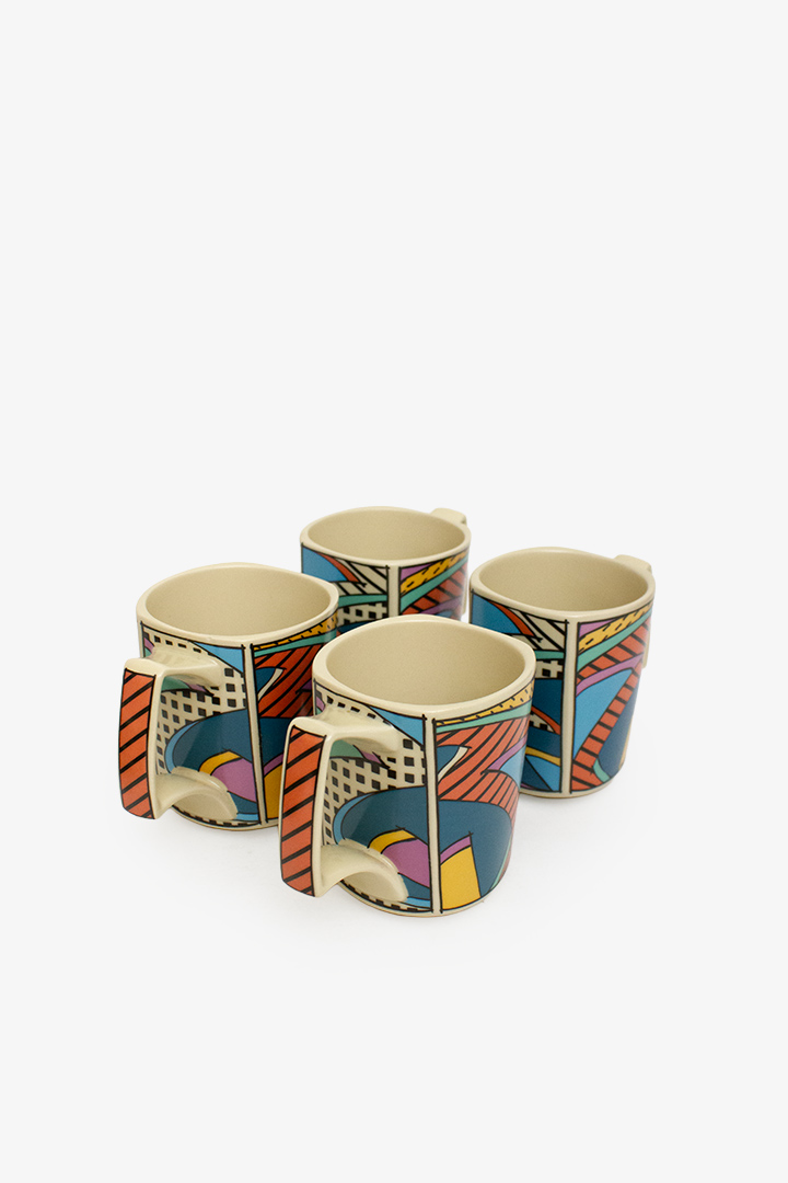 4-delig Rosenthal Flash One (studio-linie) Servies Bordjes image 4