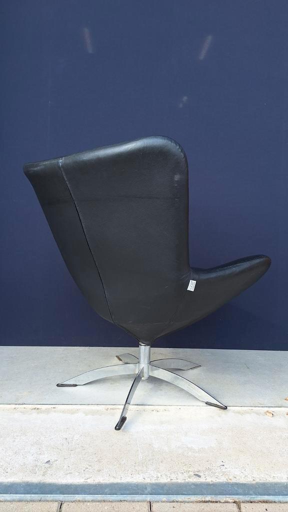Vintage Design Fauteuil, Hjort Knudsen, Draai Fauteuil Stoel image 20