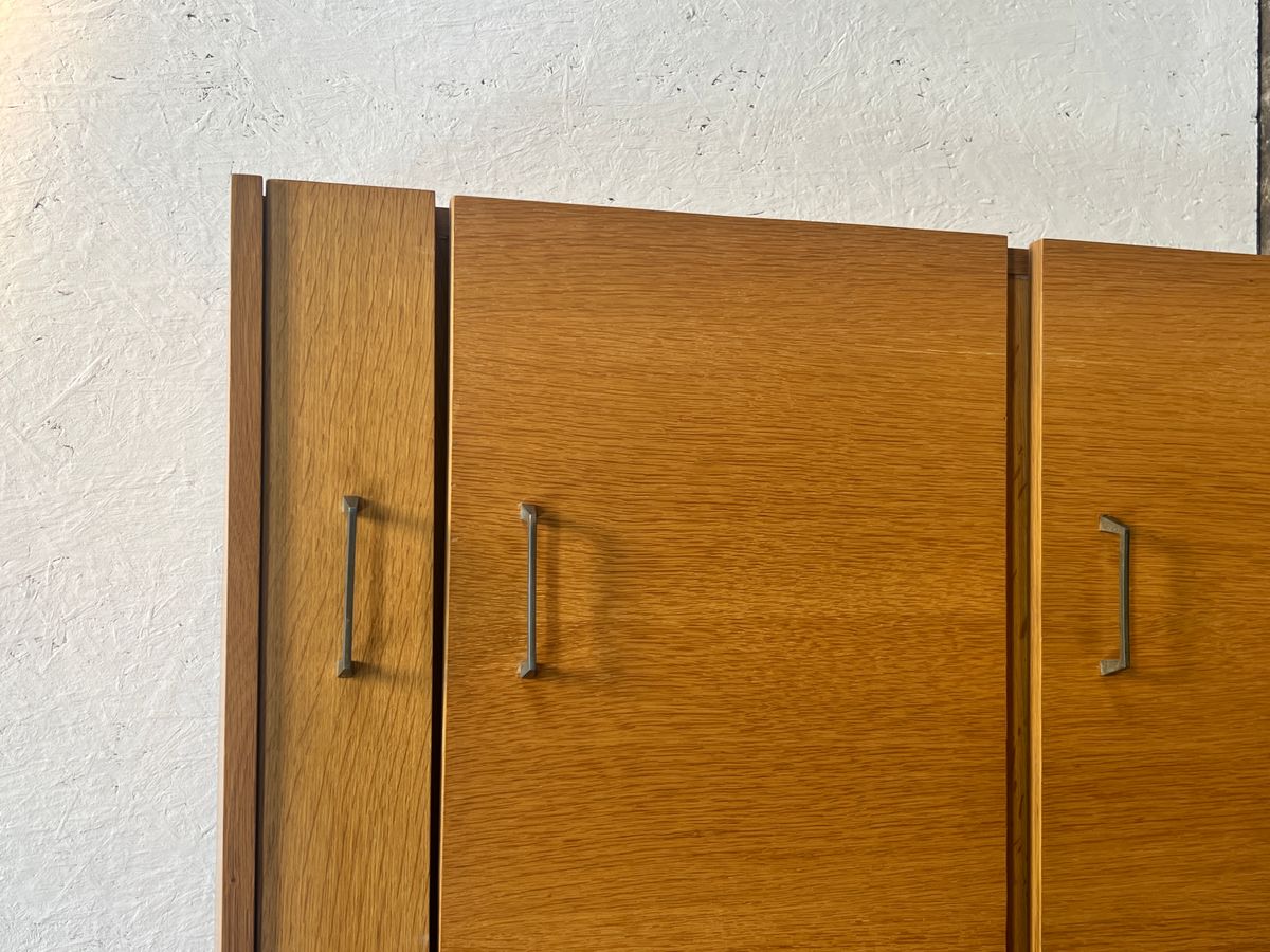 Vintage Schoenenkast, Licht Hout, 1970's Duitsland image 10