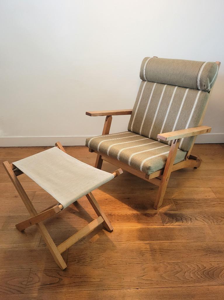 Ap72 Fauteuil En Voetenbank Van Hans J. Wegner Voor Ap Stole image 19