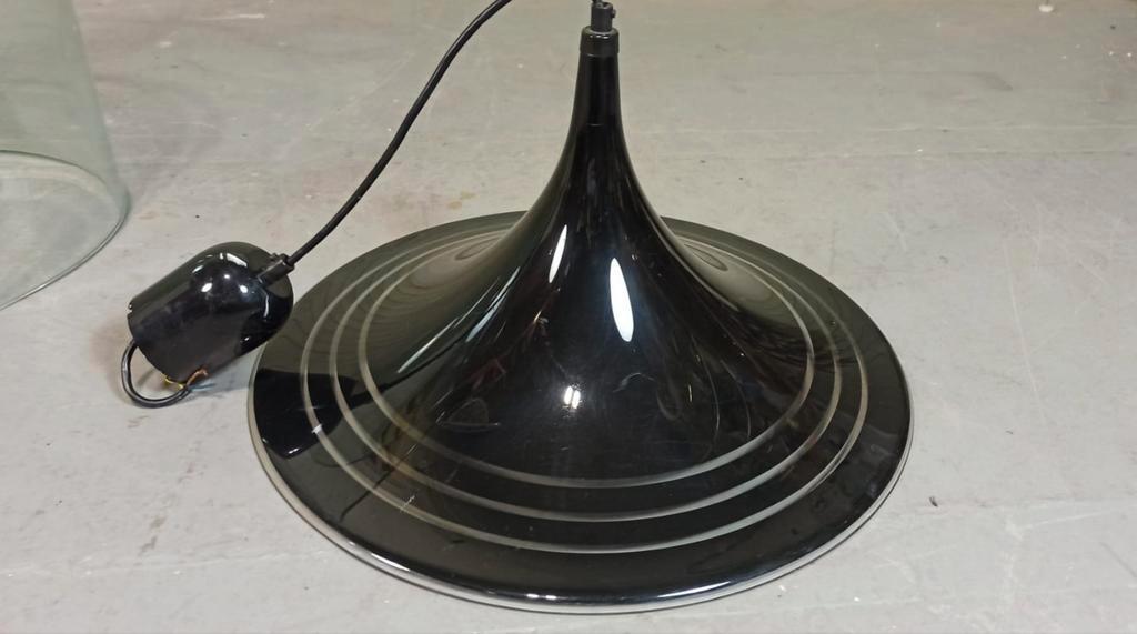 Vintage Space Age Heksenhoed Hanglamp, Guzzini image 8