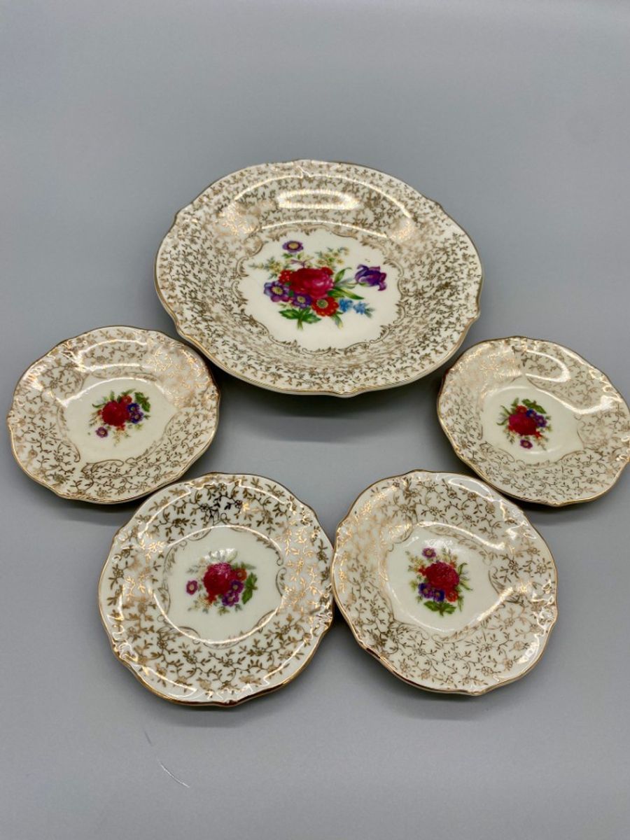 Petit Four Set 5 Delig Bloemdecor image 4