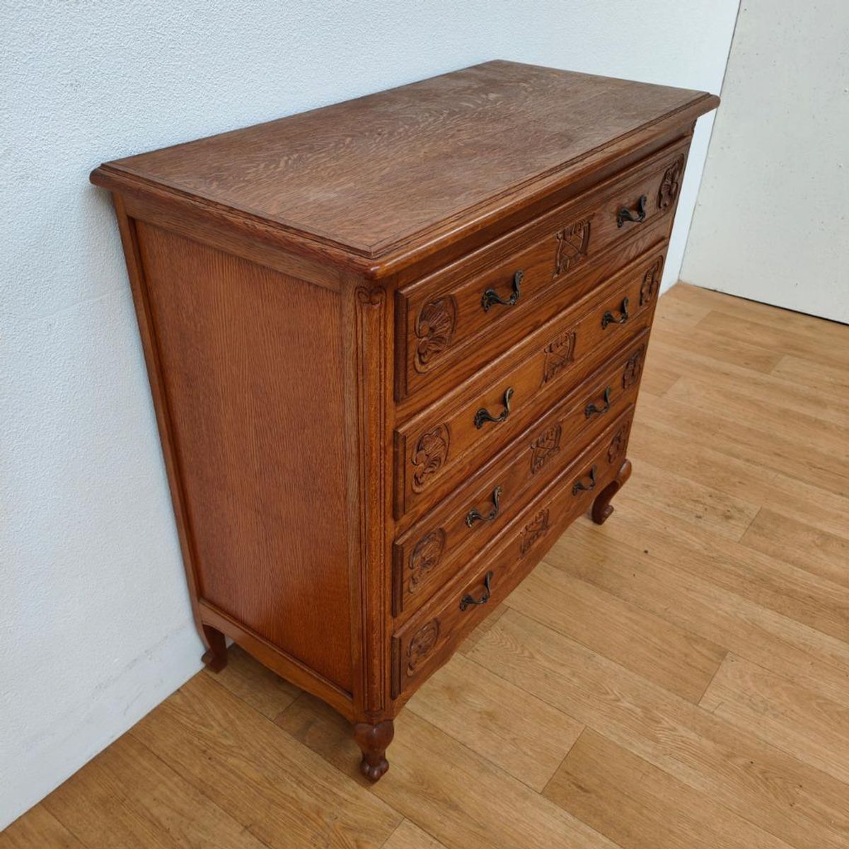 Vintage Brocante Ladekast Ladekastje Commode Kast 609 image 7