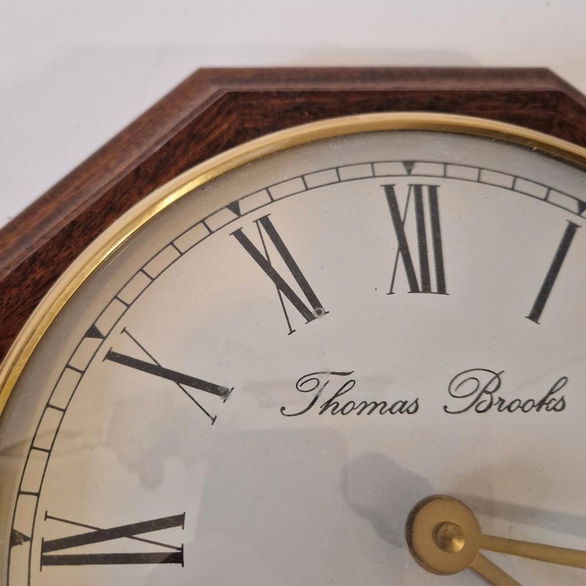Oude Engelse Klok Wandklok Thomas Brooks London image 6