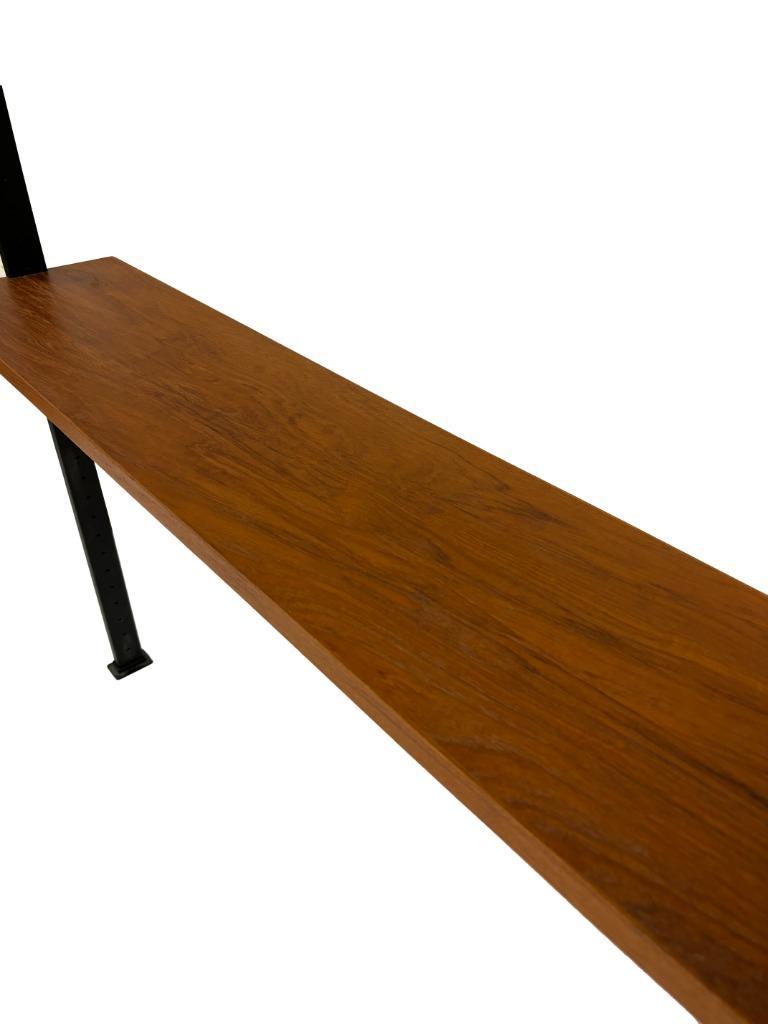 Vintage Wandsysteem Kast Olof Pira Zweden 1960 Teak Design image 9
