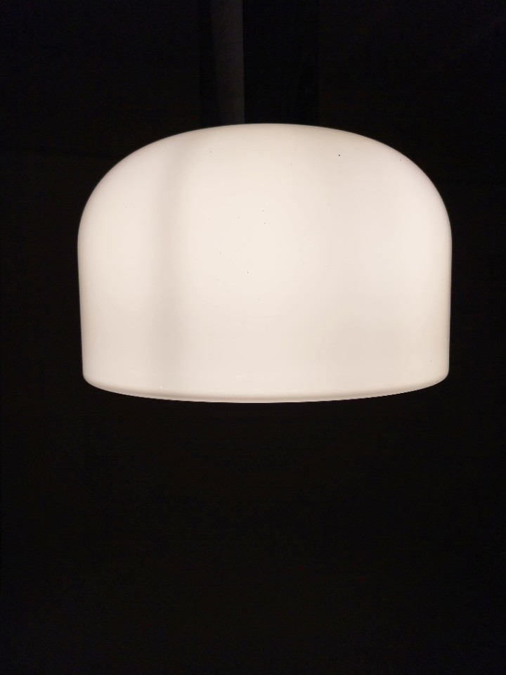 Duitse Glazen Hanglamp Van Glashütte Limburg, 1965 image 2
