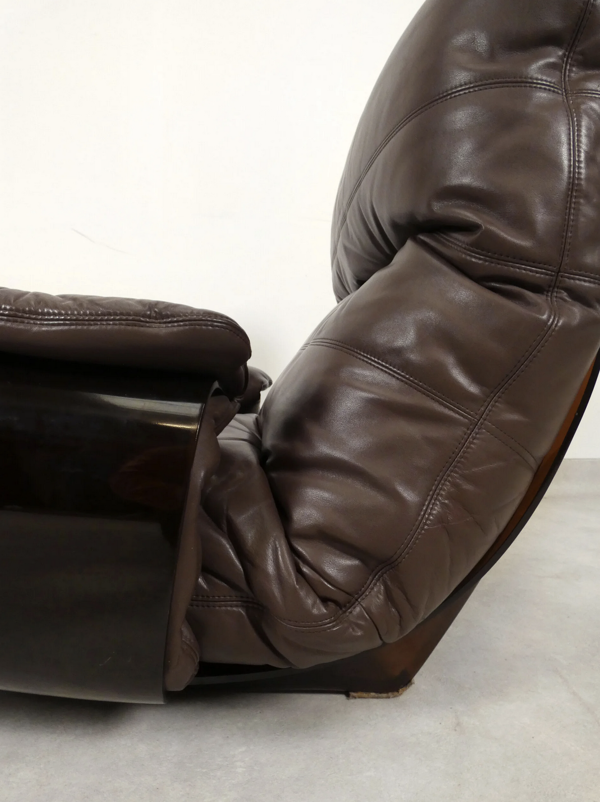 Ligne Roset Marsala - Fauteuil En Ottman - Bruin Leder image 8
