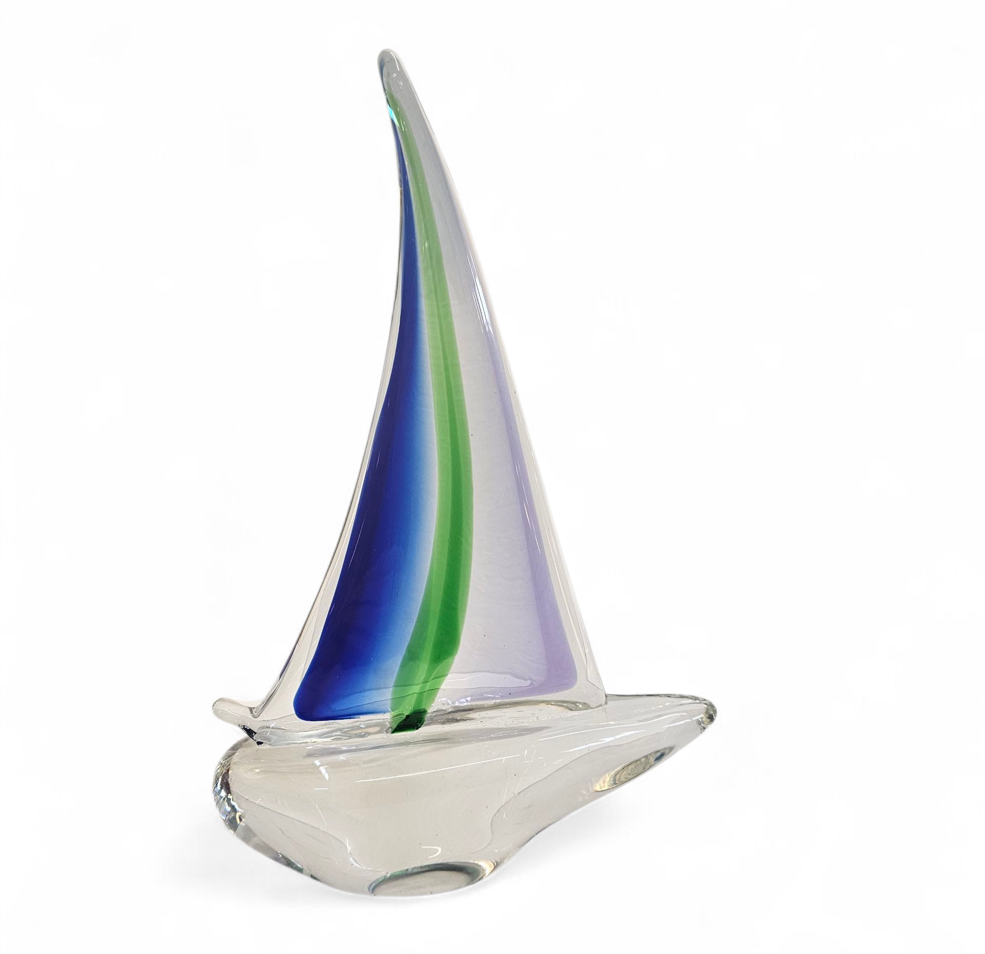 Murano Glass / Sailing Boat / 1980s image 10