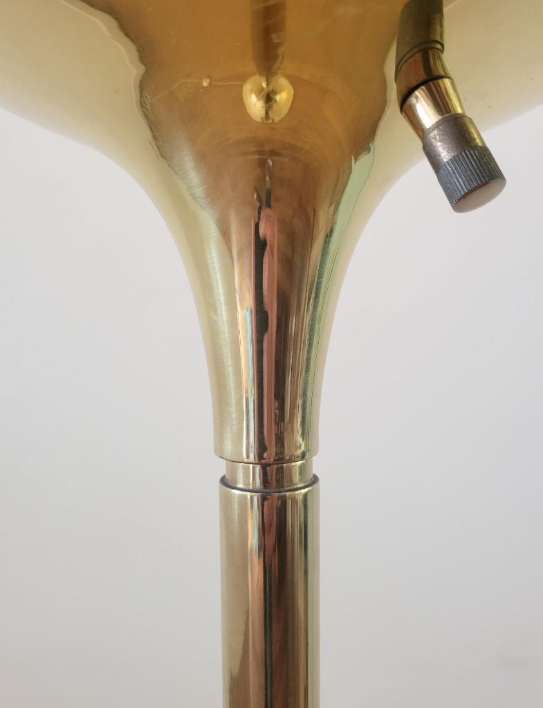 Messing Vloerlamp Van Vereinigte Werkstätten München image 12