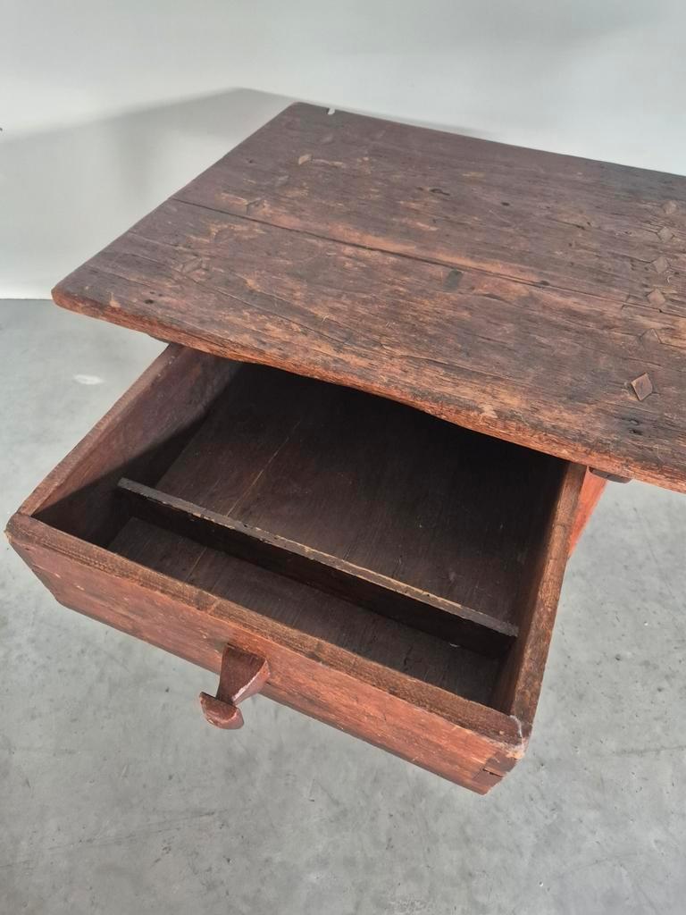 Antieke Rustieke Spaanse Tafel Wabi Sabi Stijl image 12