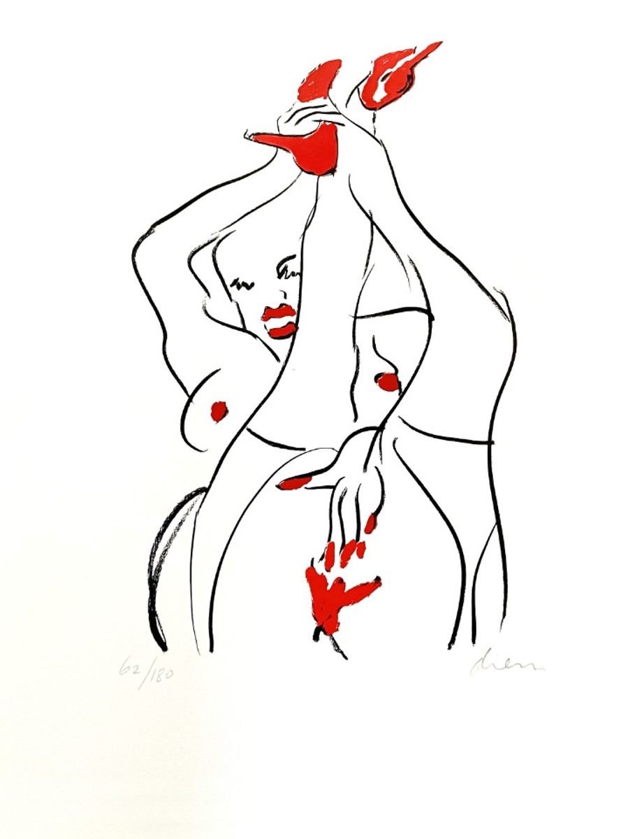 Peter Diem (1945) - Liggende Vrouw image 2