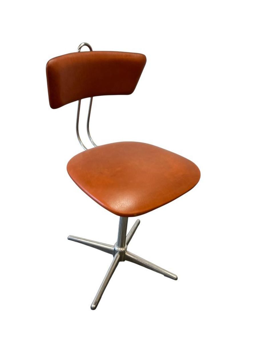 Vintage Oranje Bureaustoel / Desk Chair image 5
