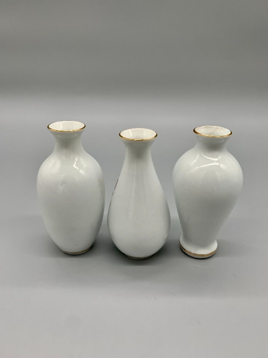 Set Vaasjes China Birds And Flowers image 2