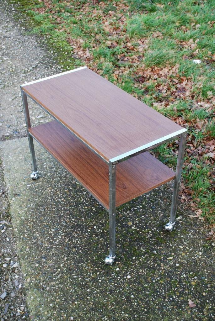 Trolley Tv Meubel Teak image 2