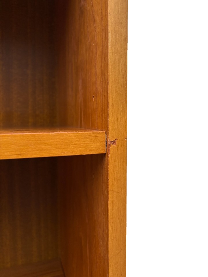 Vintage Teakhouten Boekenkast Deens Design Jaren 60 image 9