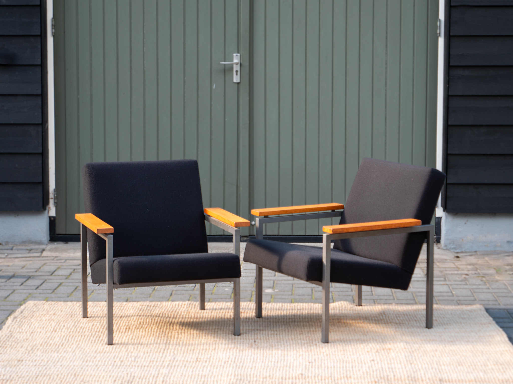 Gijs van der Sluis Model 30 | Vintage Design Stoelen | Stof image 2