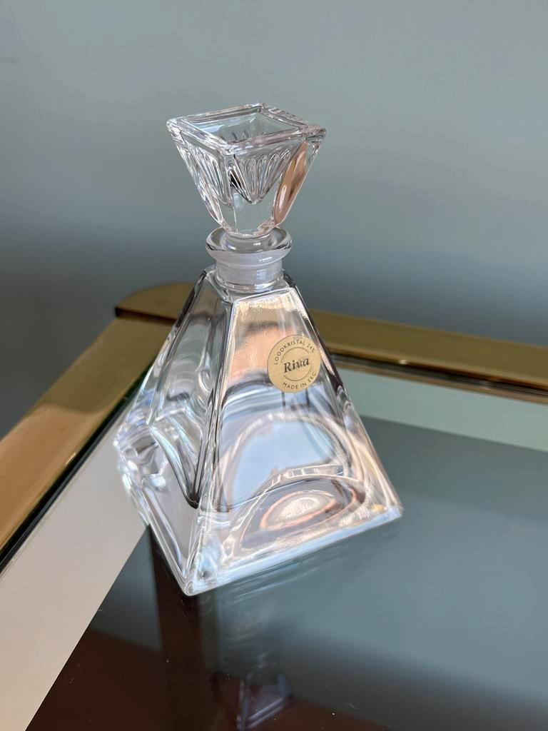 Vintage Karaf Riva Kristal Loodkristal image 5