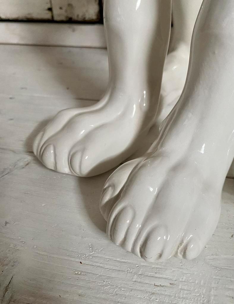 Italiaans Design Object: Greyhound, Keramiek, 74cm Hoog! image 10