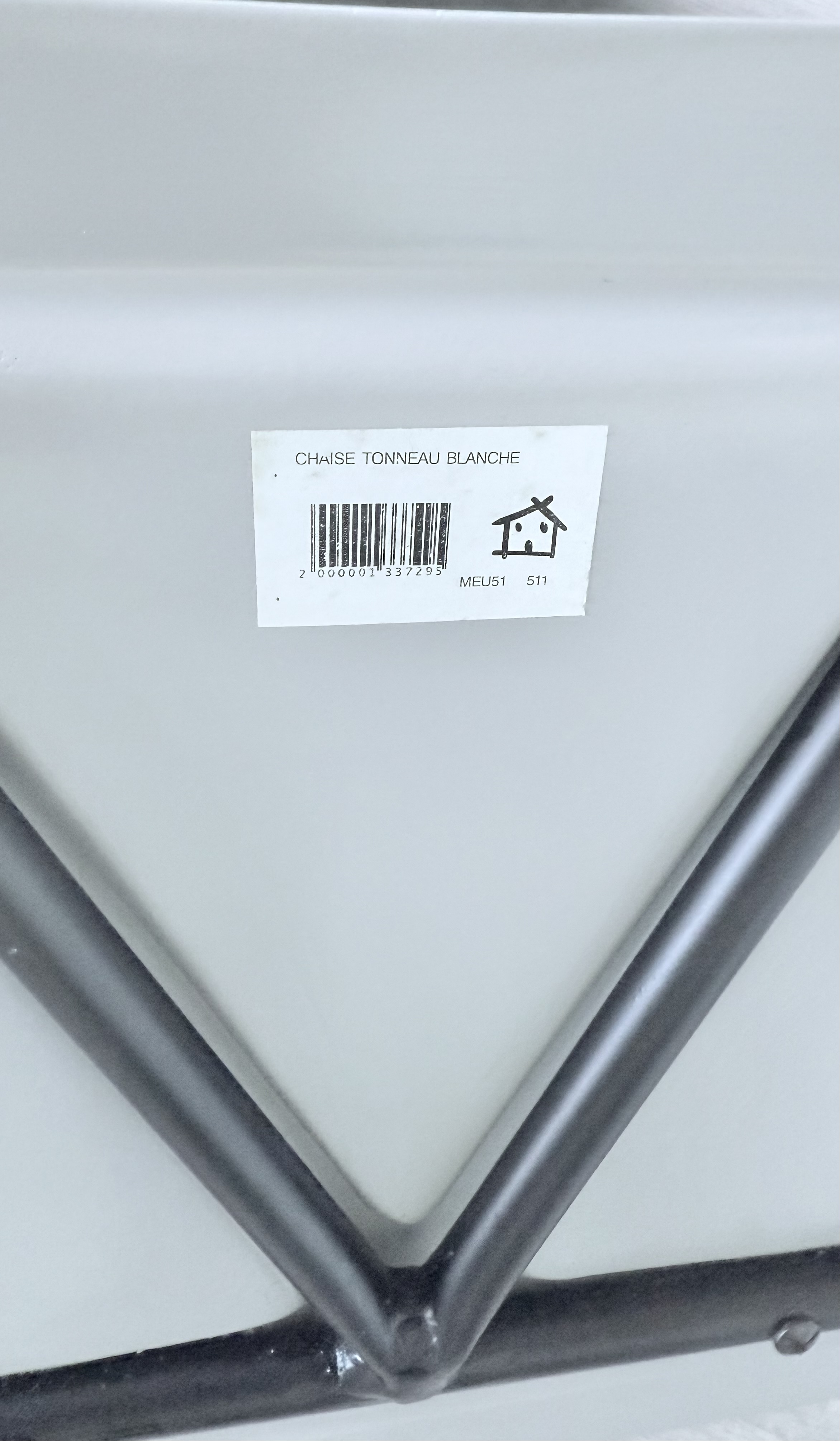 4x Vintage Tonneau Chairs Design By Pierre Guariche image 14