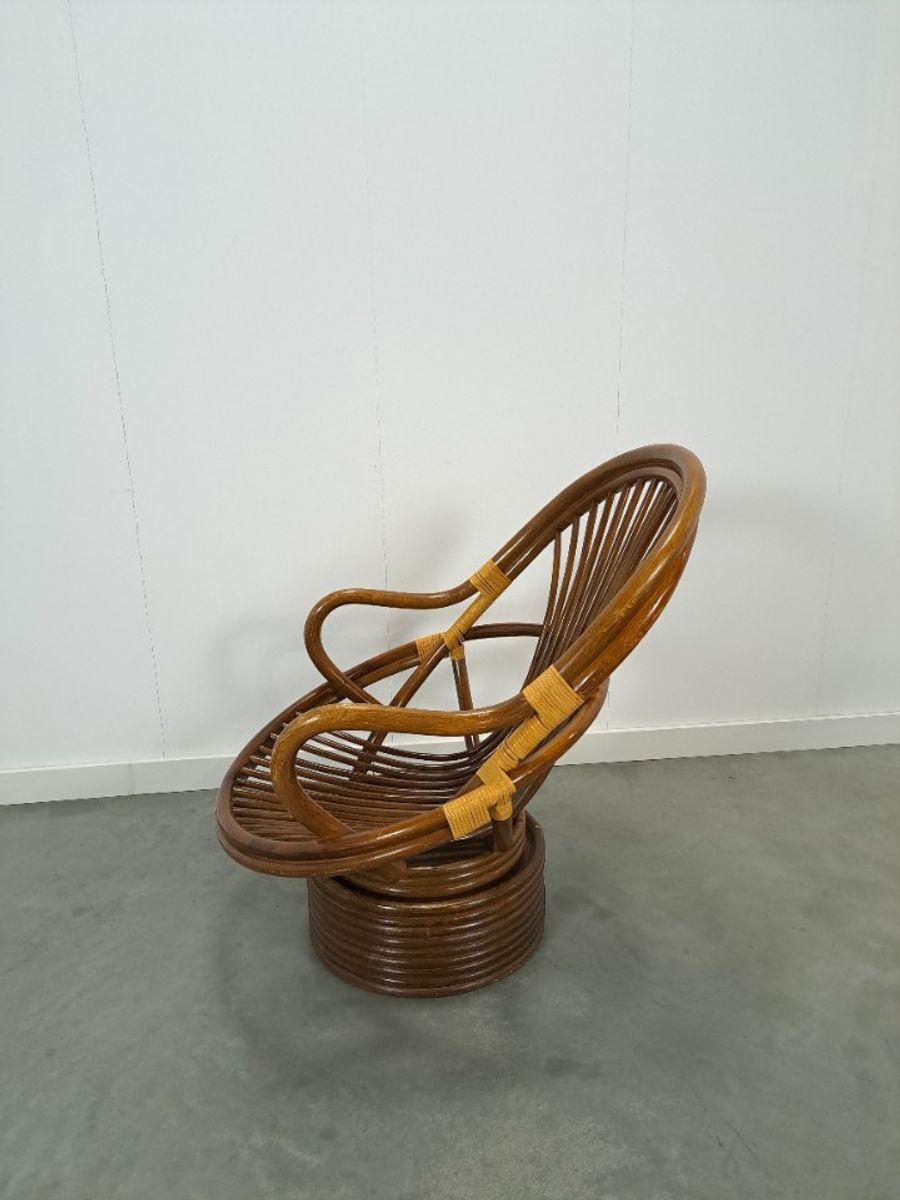 Rotan Manou Draai Stoel image 9