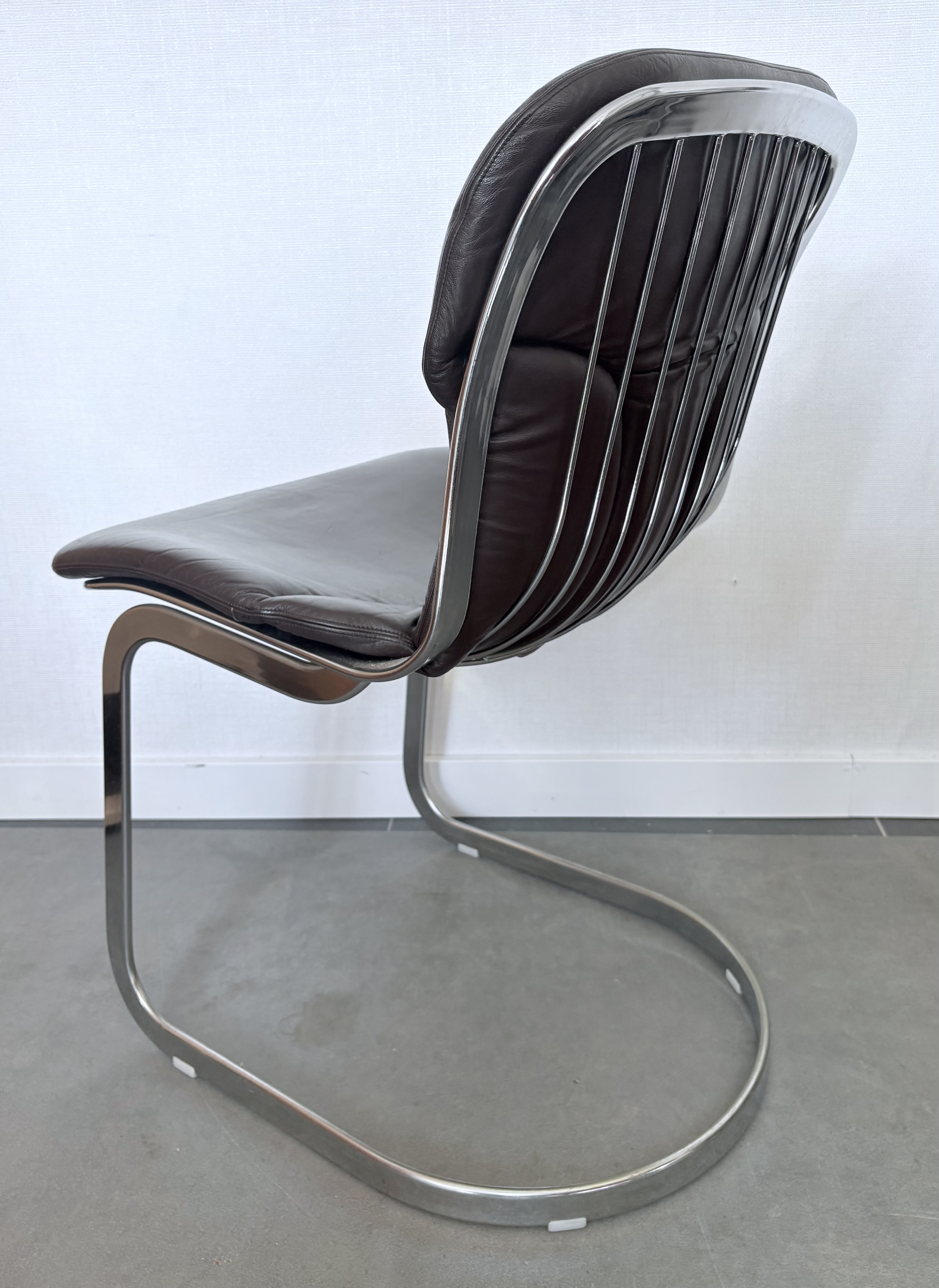 Set Design C2 Stoelen Van Willy Rizzo Voor Cidue Italy image 6
