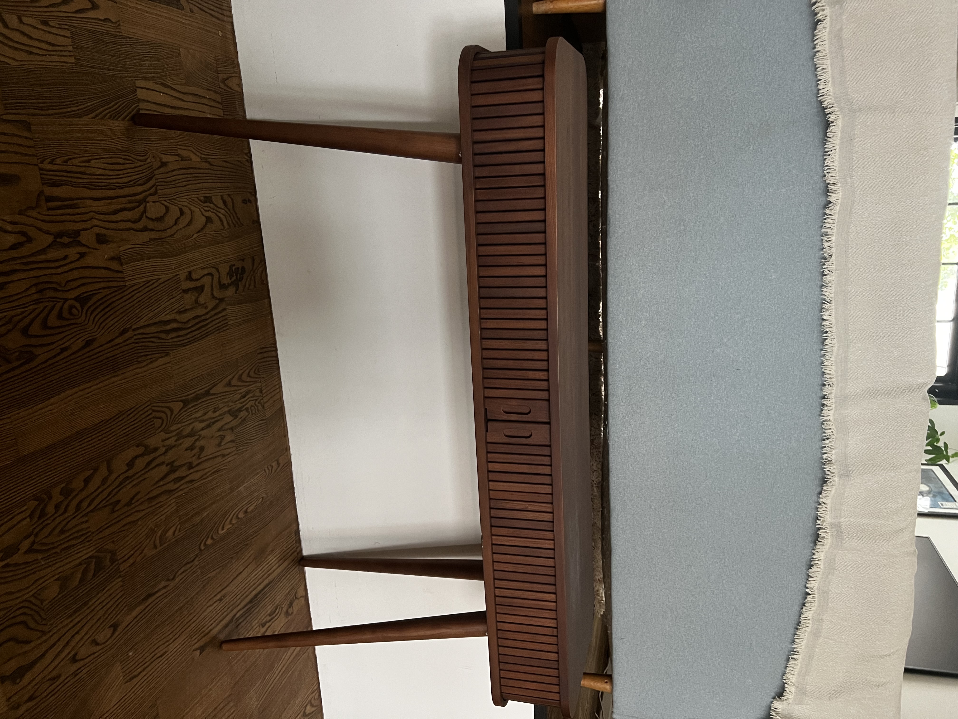 Artisan Furniture Massief Houten Eiken-achtige Albion Console Met 1 Lade Entree Meubilair Console