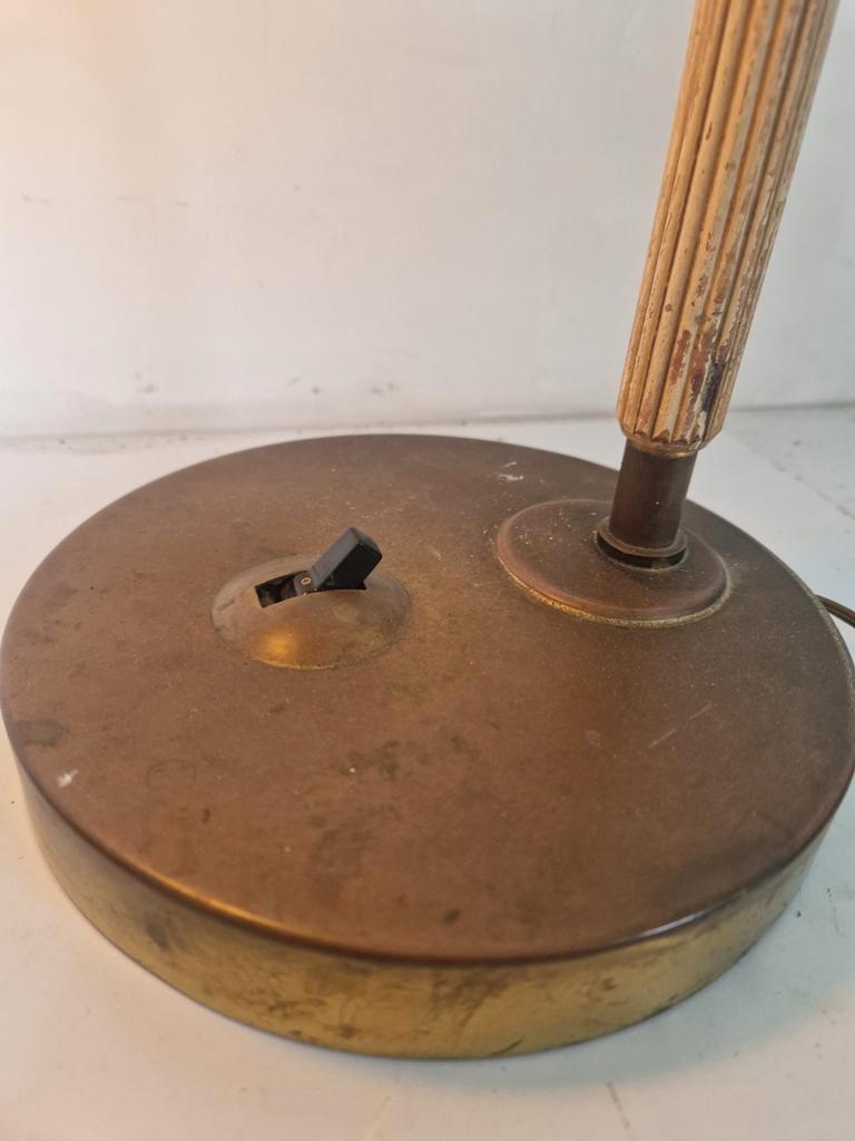 Jaren 30 Art Deco Bureau Lamp Notaris Lamp. image 4