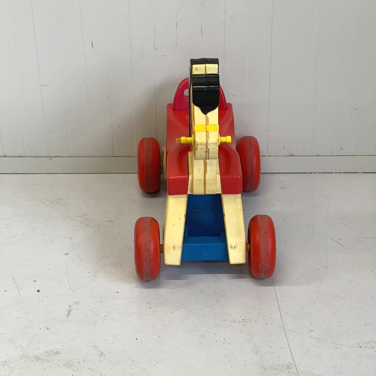 Vintage Fisher Price Paardje Loopwagen image 5