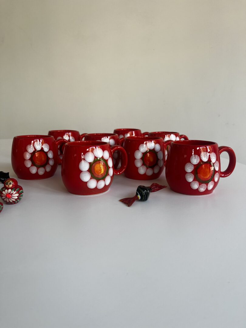 Punch Set 🍊 – Waechtersbach, West-germany Keramiek image 8