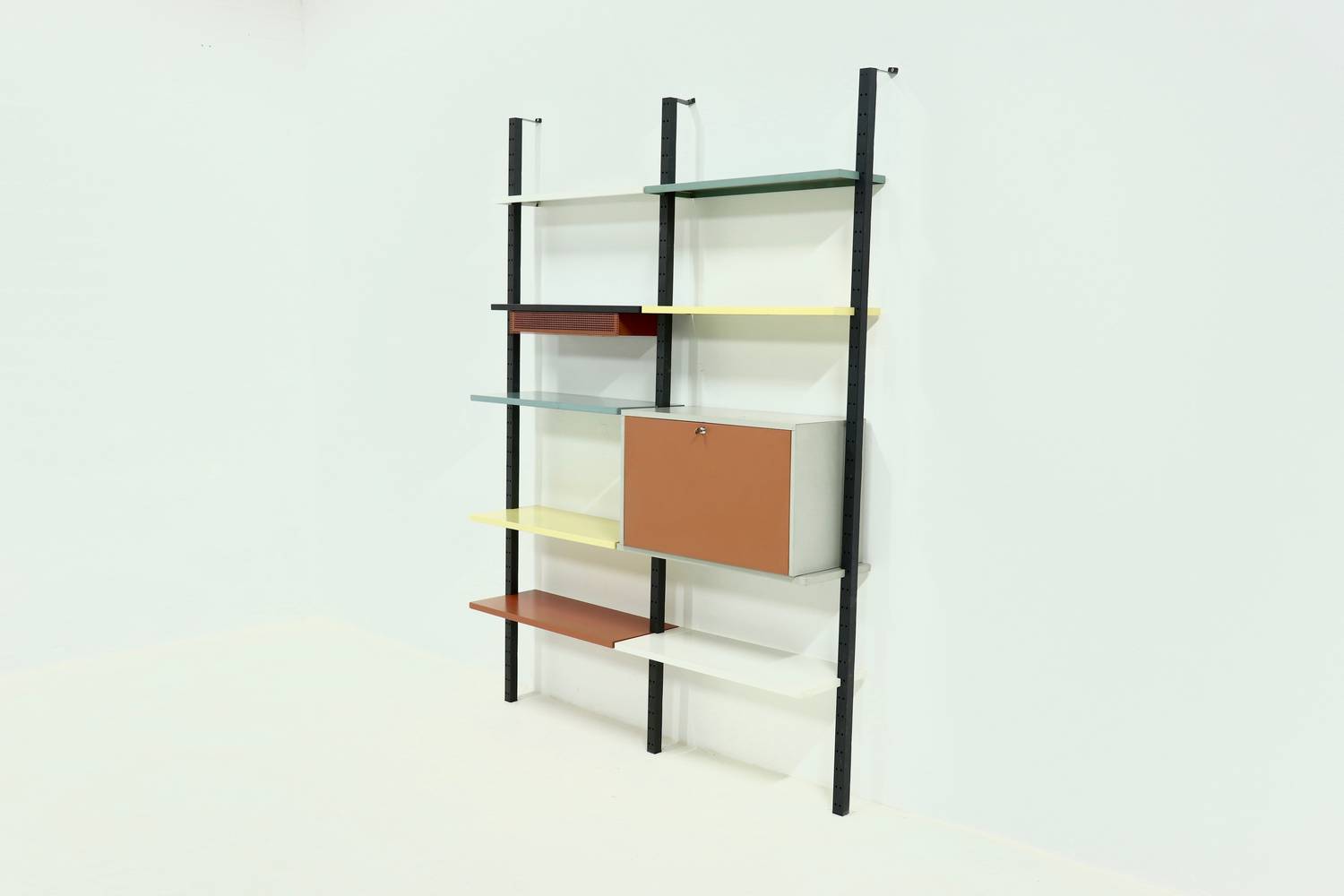 Rare Modular Wall Unit By Coen De Vries For Devo 1950s image 2