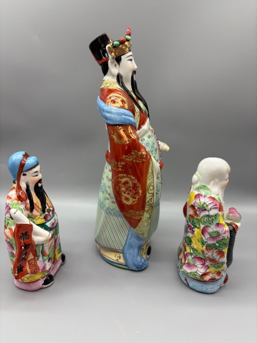 Set Chinese Goden Fu Lu Shou image 5