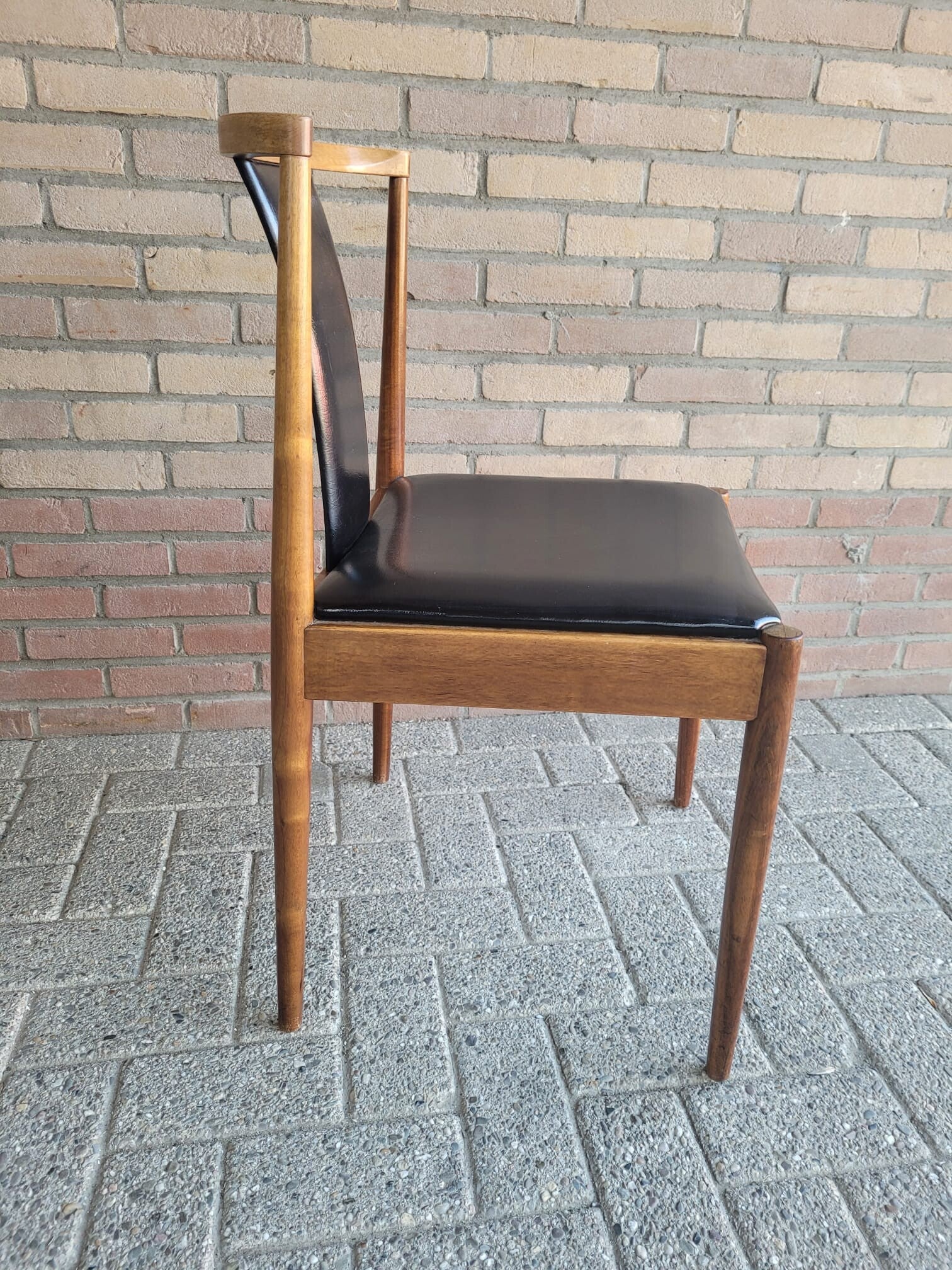 Casala Modell Teak Met Zwarte Skai image 5