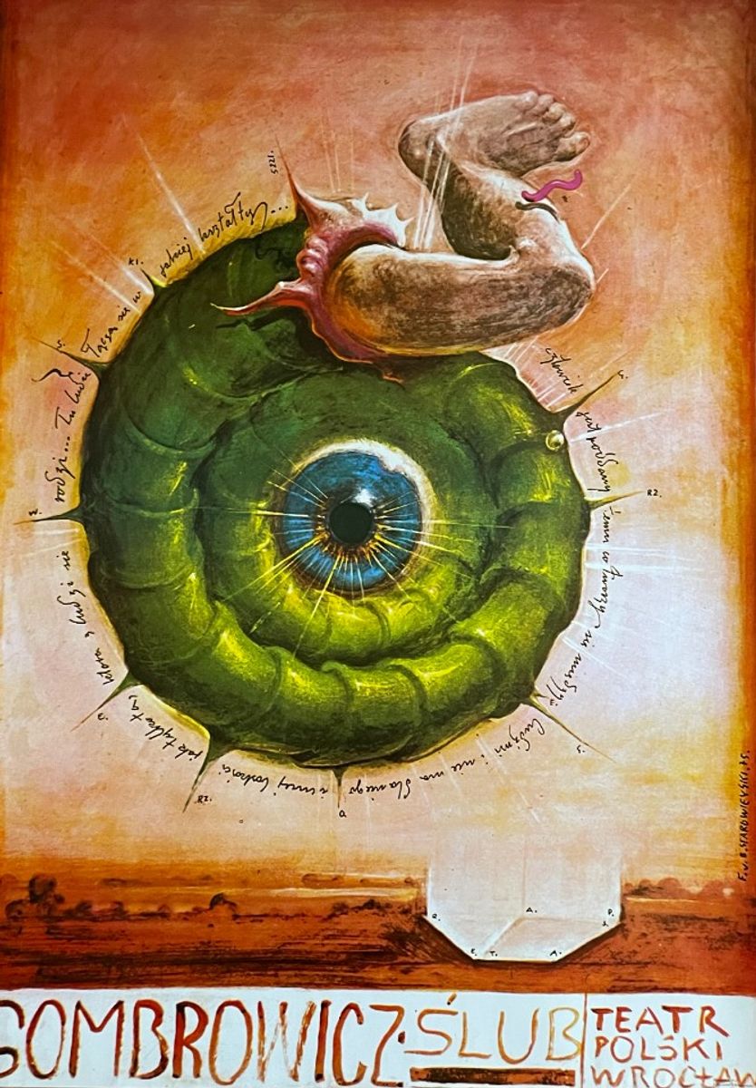 Franciszek A.b. Bilberstein-starowieyski (1930-2009), Gombrowicz image 14
