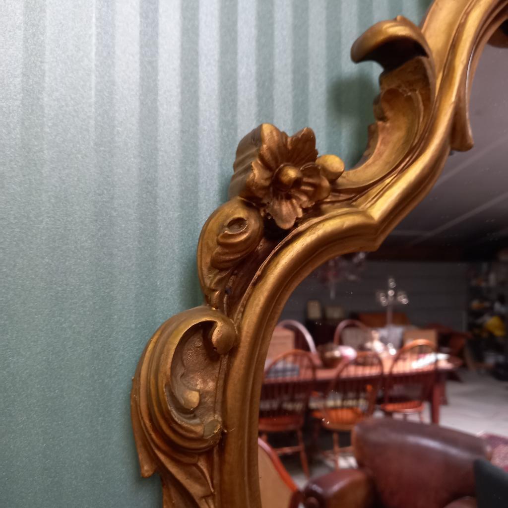 Grote Antieke Kuifspiegel image 6