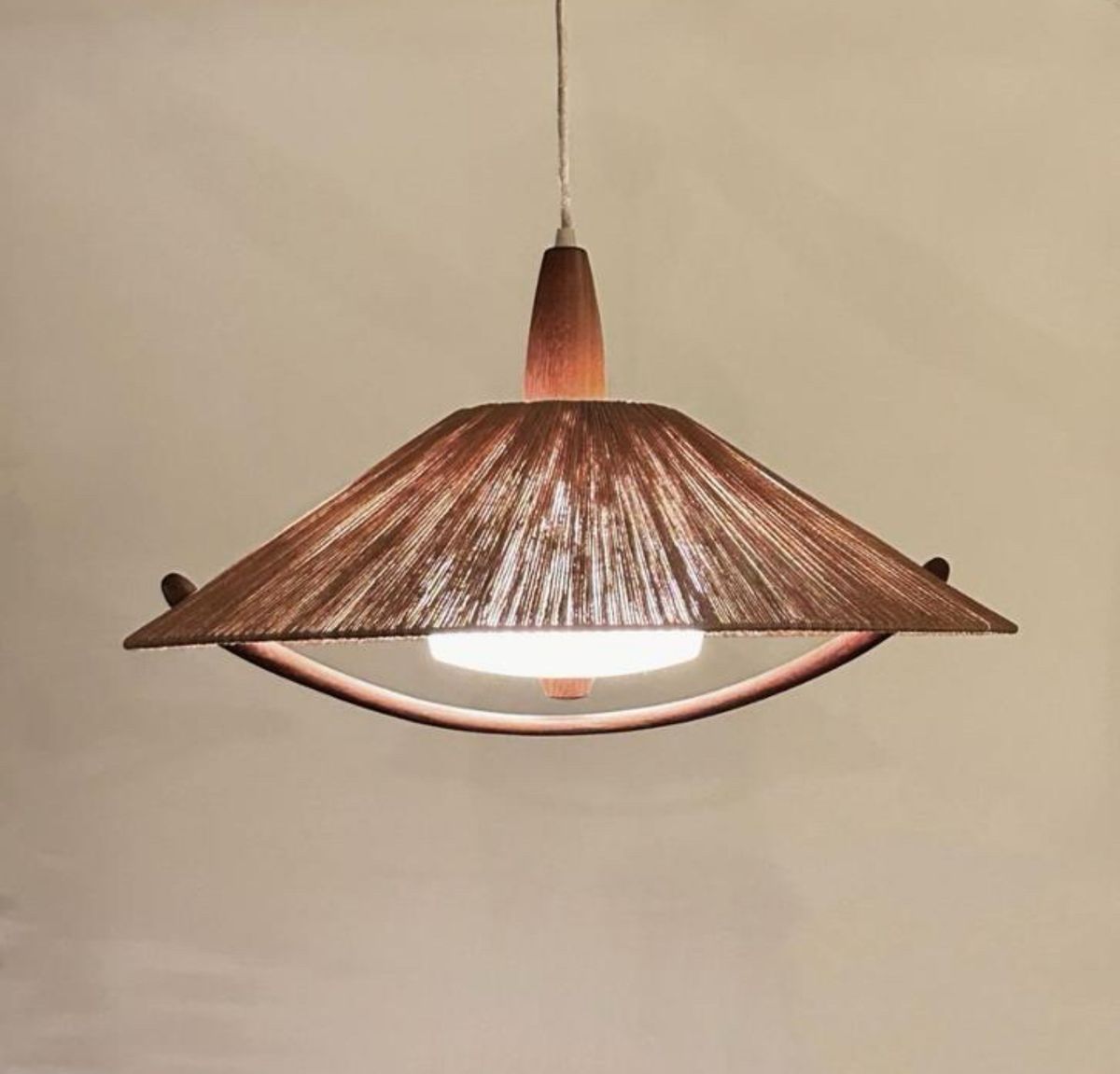 Mid-century Lamp Uit 1960s Van Temde Leuchten image 3