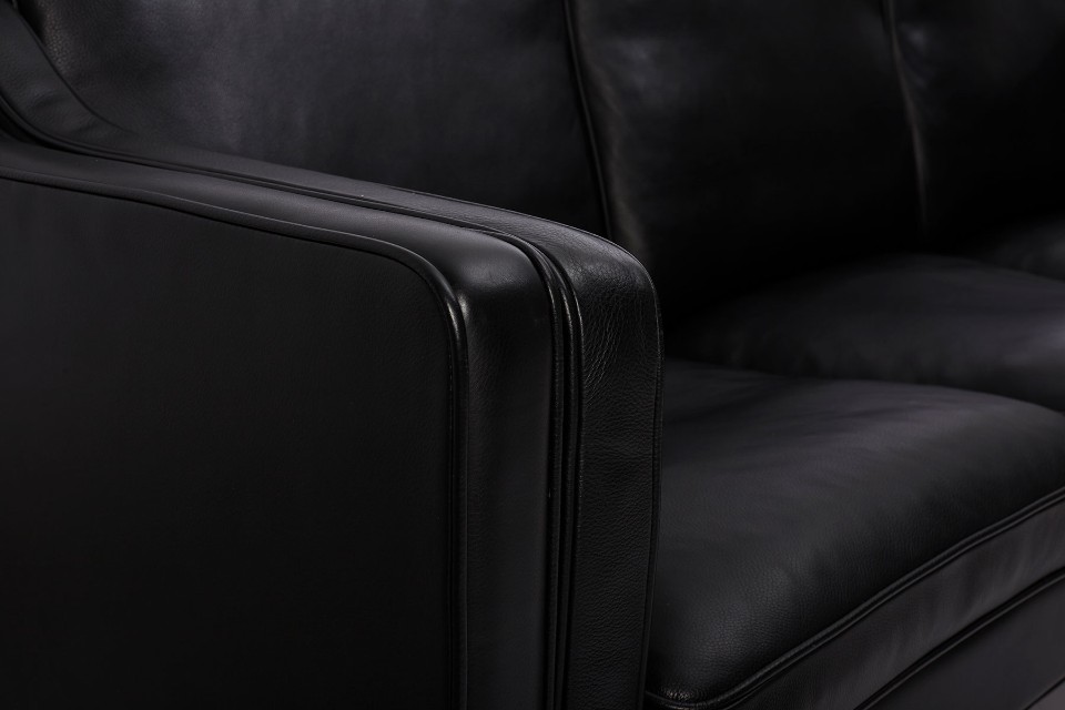 Leather Sofa Produced By Hurup Møbelfabrik, Denmark 1970S. image 14