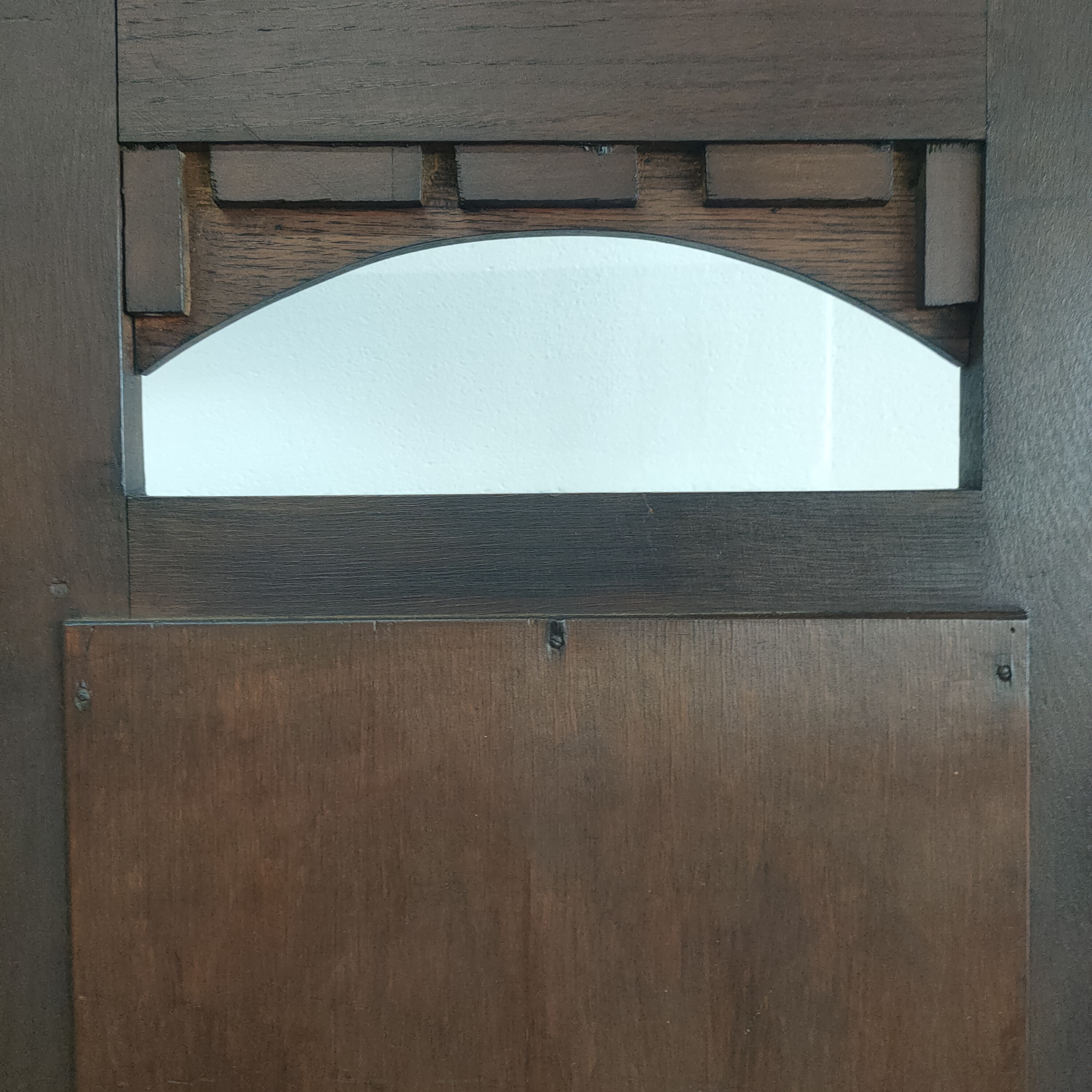 Antieke Arts & Crafts Halmeubel Kapstok (1908) image 7