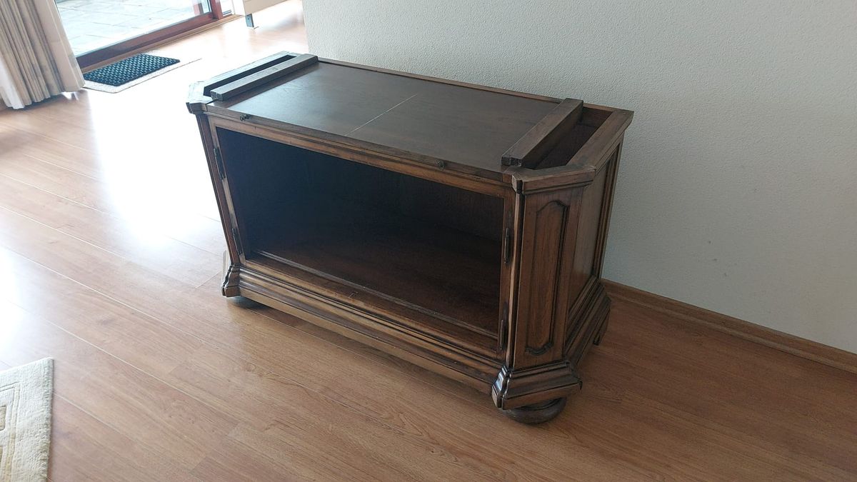 Vintage Eiken Toogkast (b155xh210xd65) image 14