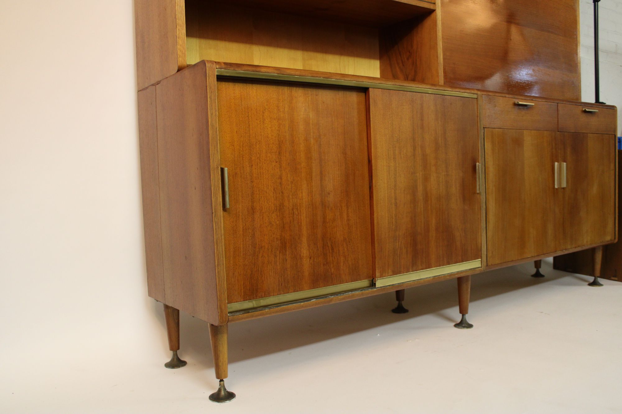 Mid-century Wandmeubel / Highboard / Dressoir – A.a. Patijn / Zijlstra – Jaren ’50 image 8
