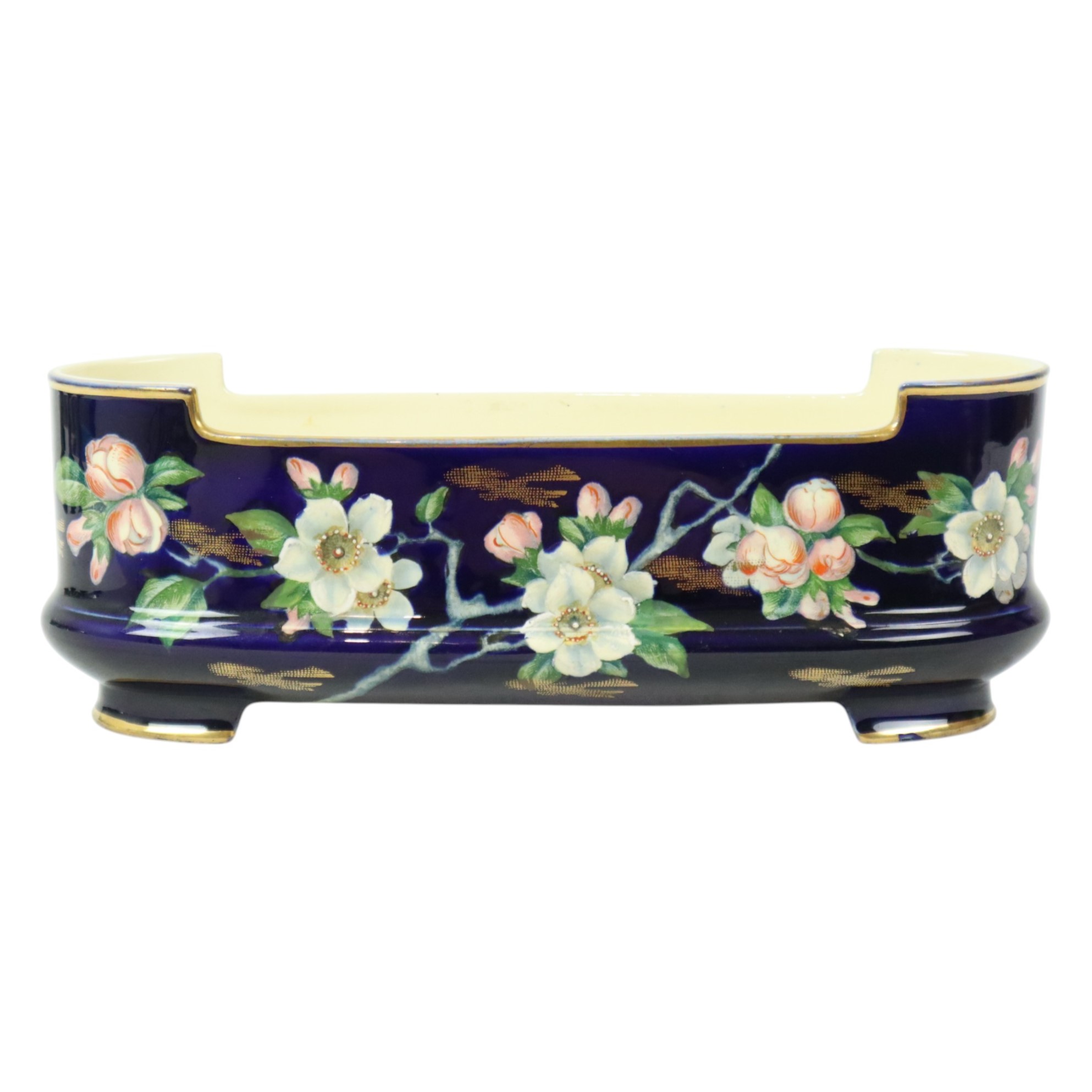 Villeroy & Boch Florale Art Nouveau Bloempot Taiping Circa 1900 image 2