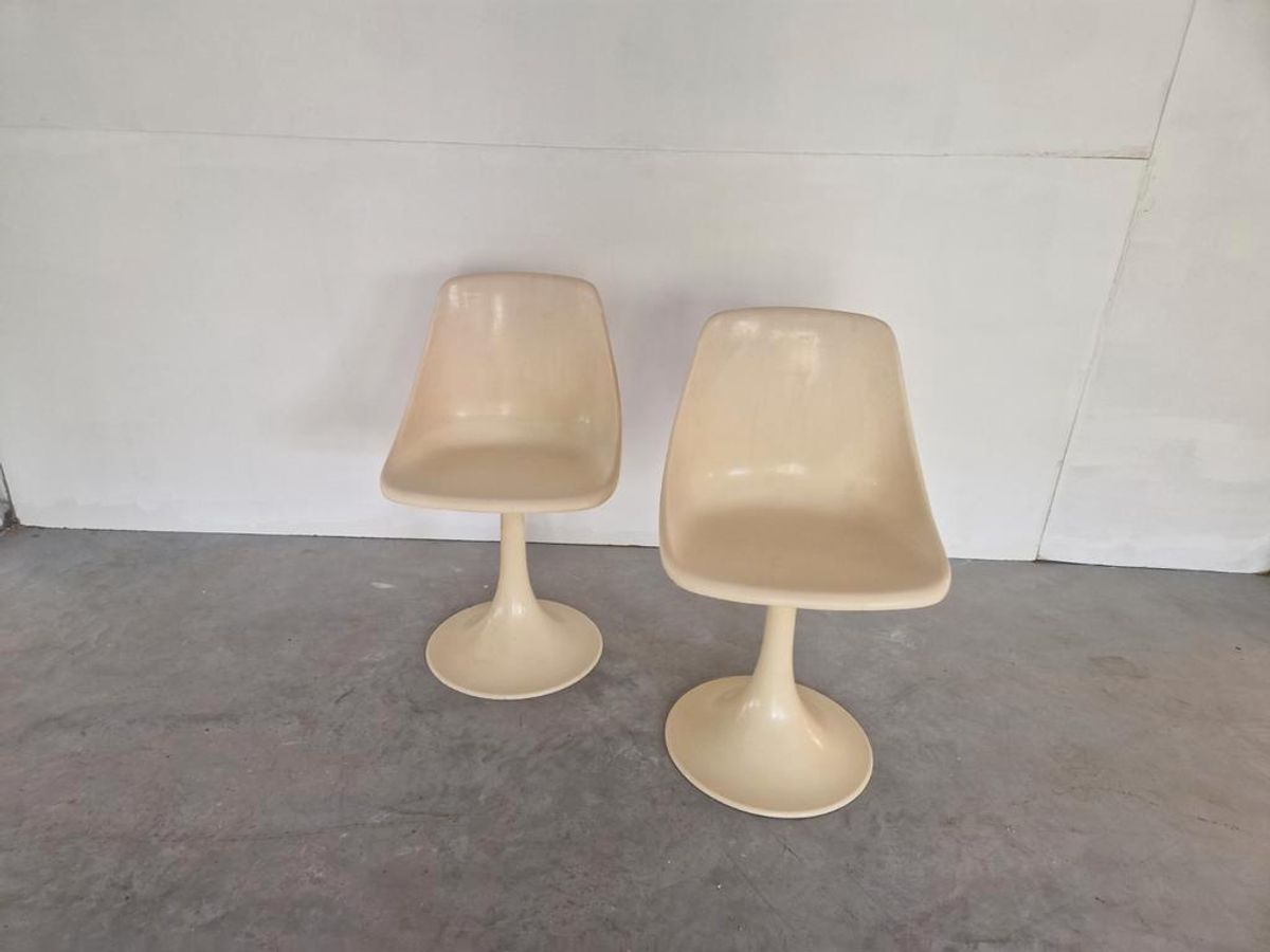 Space Age Vintage Tulp Stoelen Eero Saarinen image 7